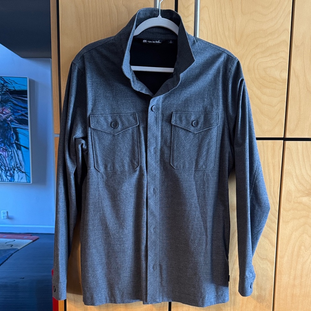 Travis Mathew Button-Up Golf Shirt Jacket